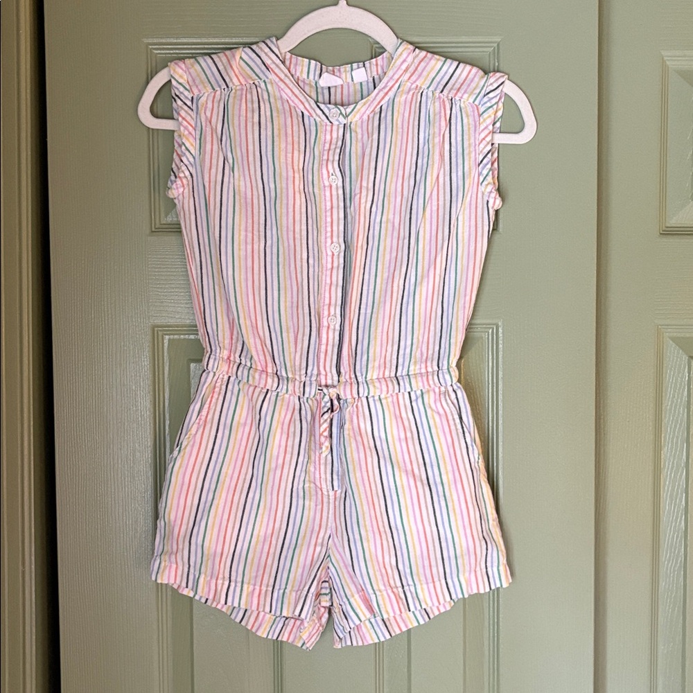 GAP Kids Multicolor Striped Romper